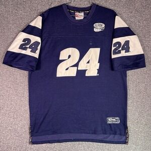 Jeff Gordon Jersey Mens Size L Blue Nascar Dupont‎ Motorsports Track Chase Auth.